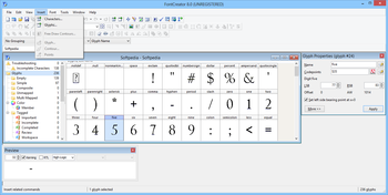 FontCreator screenshot 5