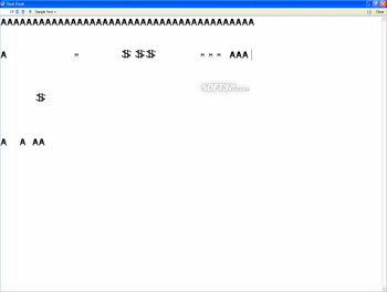 FontCreator Home Edition screenshot 5