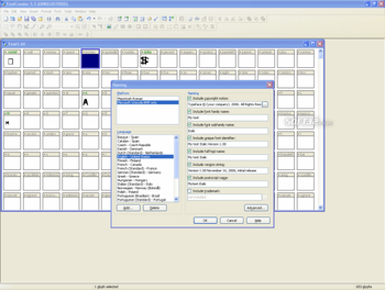 FontCreator Home Edition screenshot 6