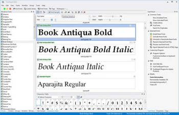 FontExpert 2014 screenshot