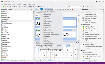 FontExpert screenshot 2