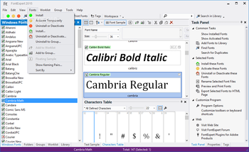 FontExpert screenshot 4