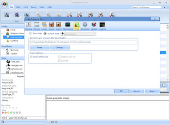 FontExplorer X Pro screenshot 12