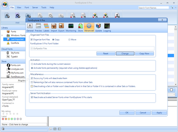 FontExplorer X Pro screenshot 13