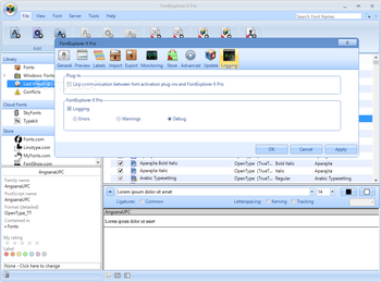 FontExplorer X Pro screenshot 14