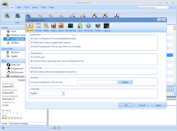 FontExplorer X Pro screenshot 6