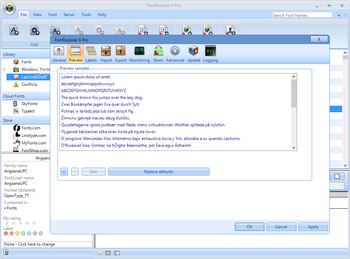 FontExplorer X Pro screenshot 7