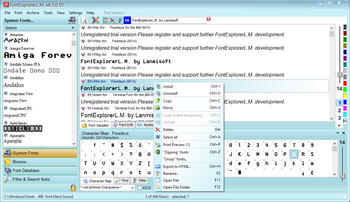 FontExplorerL.M. screenshot 10