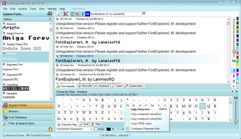 FontExplorerL.M. screenshot 11