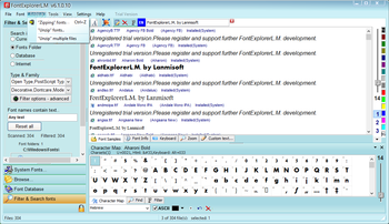 FontExplorerL.M. screenshot 5