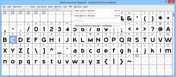 FontForge screenshot 15