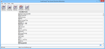 FontFrenzy screenshot