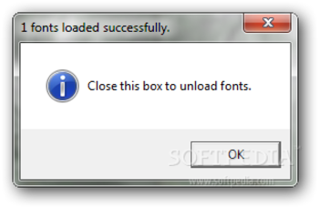 FontLoader screenshot