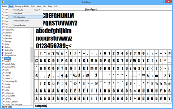 FontMap screenshot 4