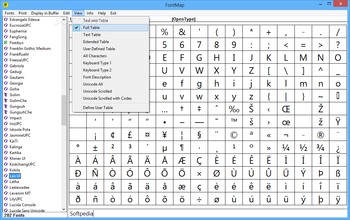 FontMap screenshot 7