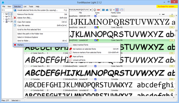 FontMassive Light screenshot 4