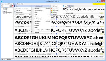 FontMassive Light screenshot 5