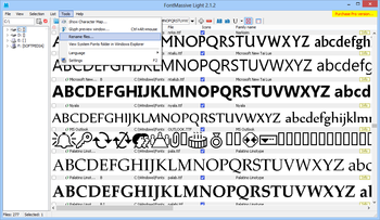 FontMassive Light screenshot 6