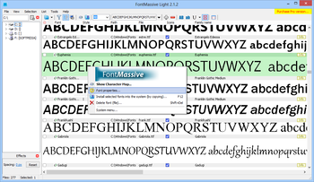 FontMassive Light screenshot 7