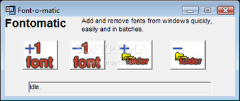 Fontomatic screenshot