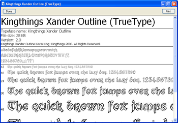 Fonts Pack screenshot 2