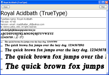 Fonts Pack screenshot 3