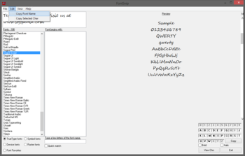 FontSnip screenshot 2