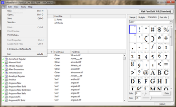 FontSuit Lite screenshot 2