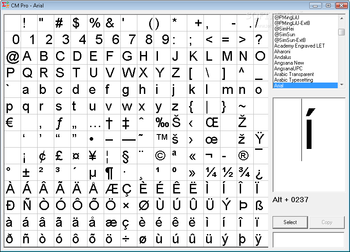 FontSuite screenshot