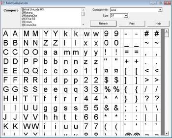 FontSuite screenshot 2