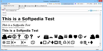 FontViewOK screenshot 2