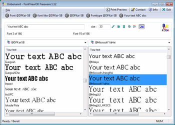 FontViewOK screenshot 3