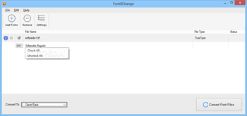 FontXChange screenshot