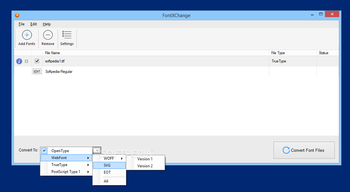 FontXChange screenshot 2
