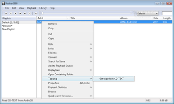 foo cdtext screenshot