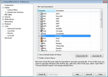foo dts screenshot 2