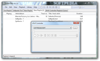 foo_upnp screenshot