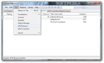 foo_upnp screenshot 3