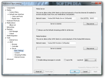 foo_upnp screenshot 7