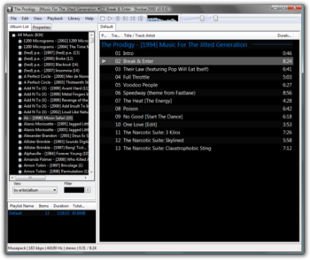 Foobar2000 screenshot