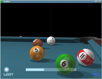 FooBillard screenshot