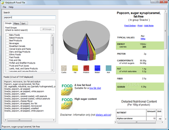Food File screenshot