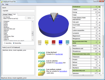 Food File screenshot 2