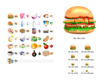 Food Icon Library screenshot 2