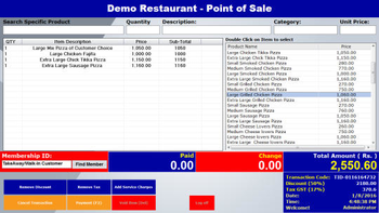 FoodEngine screenshot 2