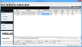 FooDownloader screenshot