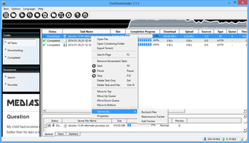 FooDownloader screenshot 4