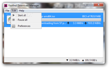 Foofind Download Manager screenshot 3