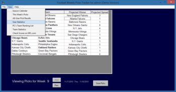 Football Weekly Picks Tracker screenshot 4