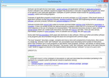 Fora Dictionary Pro screenshot 3